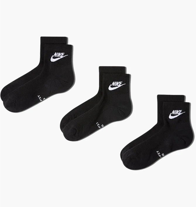 Шкарпетки Nike Everyday Elevated (3 пари) Black IH8523-902