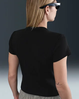 Футболка женская Nike Tight Ribbed Black HV4994-010