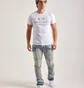 Футболка мужская Armani Exchange Mini Icon Logo Tee White 8NZTCJZ8H4Z1100