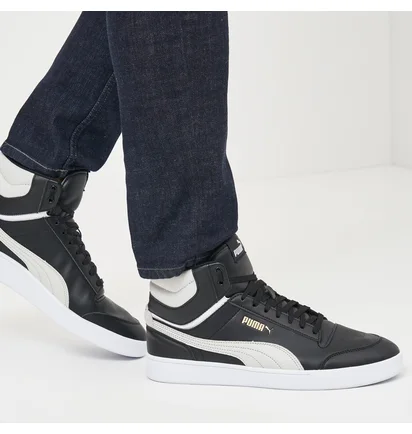 Кроссовки мужские Puma Shuffle Mid Black 38074802