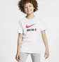 Футболка детская Nike B Nsw Tee Jdi Swoosh White AR5249-100