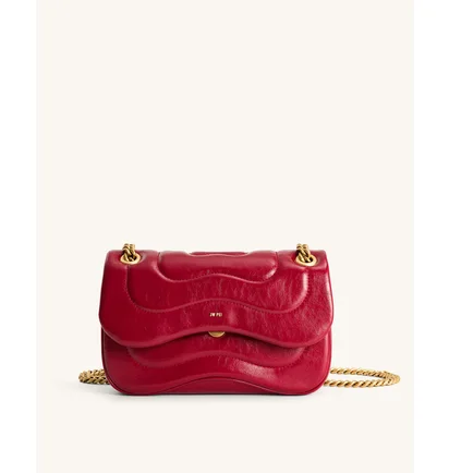Сумка женская JW PEI Tina Quilted Chain Crossbody Red BB2023BG74158JWP