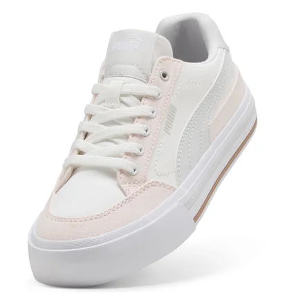 Кросівки унісекс Puma Court Classic Vulcanised White/Pink 396353-37