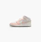 Кроссовки детские Air Jordan 1 Mid Se White/Peach HJ5940-100