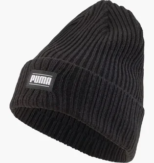 Шапка унисекс Puma Ribbed Classic Cuff Beanie Black 024038-01