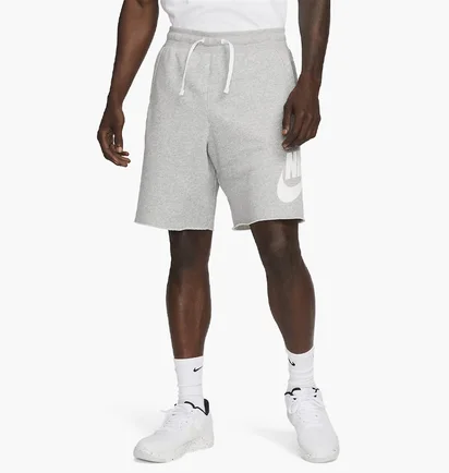 Мужские шорты Nike Club Alumni Mens French Terry Grey Dx0502-063