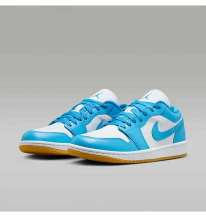 Кросівки жіночі Air Jordan 1 Low White/Blue DC0774-104