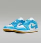 Кросівки жіночі Air Jordan 1 Low White/Blue DC0774-104