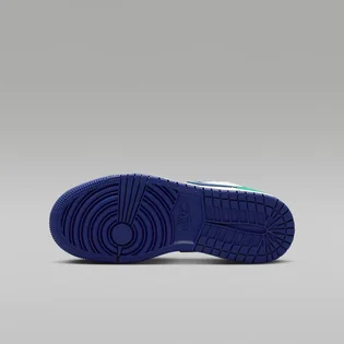 Кроссовки детские Air Jordan 1 Low Big Kids Blue/Green 553560-147