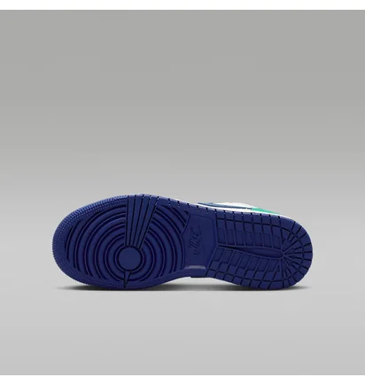Кроссовки детские Air Jordan 1 Low Big Kids Blue/Green 553560-147