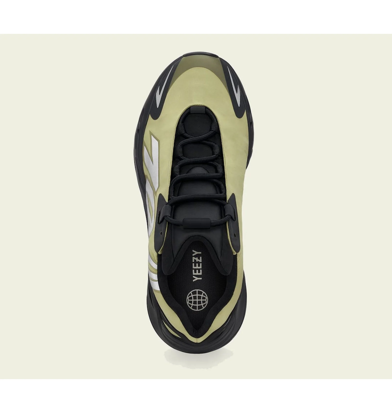 adidas gazelle silver green womens Adidas Yeezy Boost 700 V2 Geode Grey Tan Knit Fabric Leather Sneakers – Brie main image 0