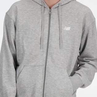 Толстовка чоловіча New Balance Stacked Logo Grey MJ41501AG