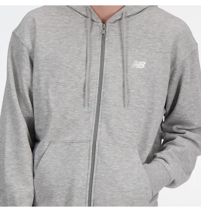 Толстовка мужская New Balance Stacked Logo Grey MJ41501AG
