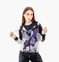 Толстовка женская AUSTRALIAN Flowers Hoodie Elastic Fleece Insert Jacket Multi LSDGC0009-465