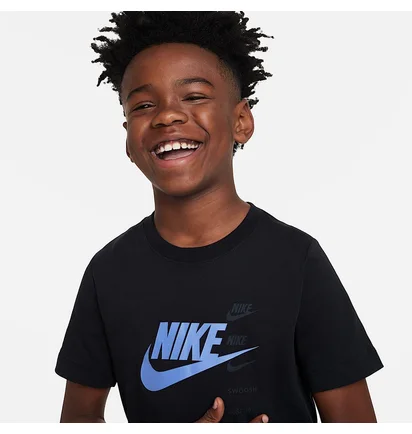 Футболка детская Nike Sportswear Standard Issue T-Shirt Black FN7713-010