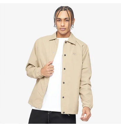 Куртка чоловіча Dickies Oakport Coaches Jacket Beige Dk0A4Xewkhk1