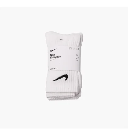 Шкарпетки унісекс Nike Everyday Ltwt Crew (3 пари, неутеплені) SX7676-100