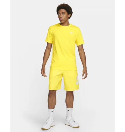 Футболка мужская Nike T-Shirt Sportswear Club Yellow AR4997-718