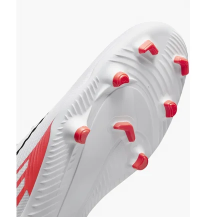 Бутси унісекс Nike Mercurial Vapor 15 Club Multi-Ground Soccer Cleats White/Red DJ5963-600