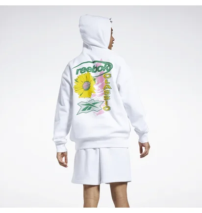 Худи мужское Reebok Classics 90S White Ic9196
