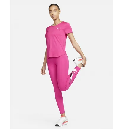 Легінси жіночі Nike 7/8 Swoosh Run Pink DD6835-621