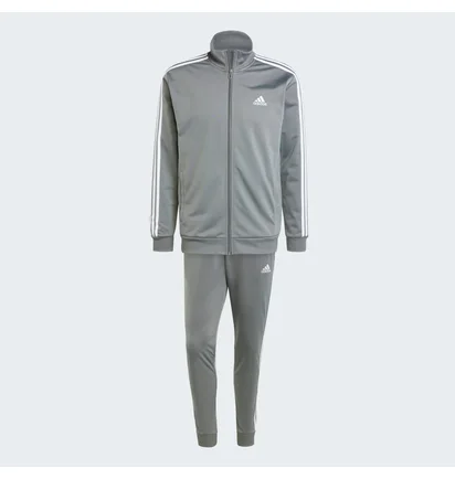 Спортивный костюм мужской Adidas Basic 3-Stripes Tricot Track Suit Grey IY6649