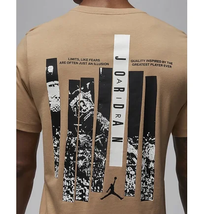 Футболка мужская Air Jordan T-Shirt Brand Beige FD7025-200