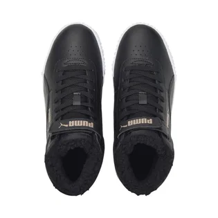 Кроссовки детские Puma Carina Mid Fur Black 309683-01
