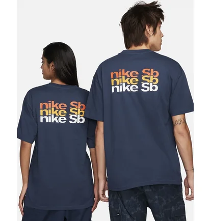 Футболка унісекс Nike Sb Skate T-Shirt Blue FJ1163-410