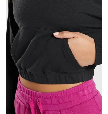 Кофта жіноча Gymshark Pippa Training Black B2A4S
