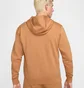Худи мужское Nike Nsw Club Hoodie Po Bb Orange BV2654-224