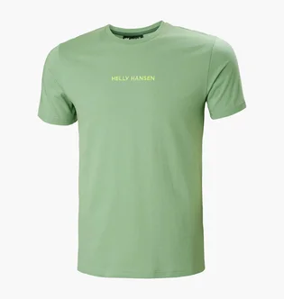 Футболка мужская Helly Hansen Core Graphic T Green 53936-406