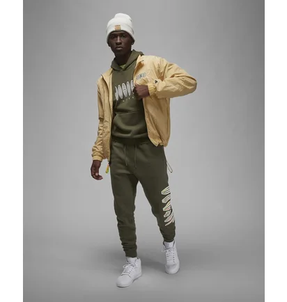Штаны мужские Air Jordan M J Flt Mvp Fleece Pant Green Dv1603-325