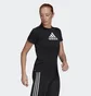 Футболка женская Adidas Primeblue Designed 2 Move Logo Sport Tee Black Gl3820