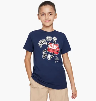 Футболка детская Nike Psg Character Tee Blue FZ0166-410