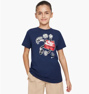 Футболка детская Nike Psg Character Tee Blue FZ0166-410