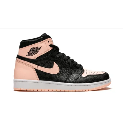 Кроссовки мужские Air Jordan 1 Retro High Og Black/Peach 555088-081