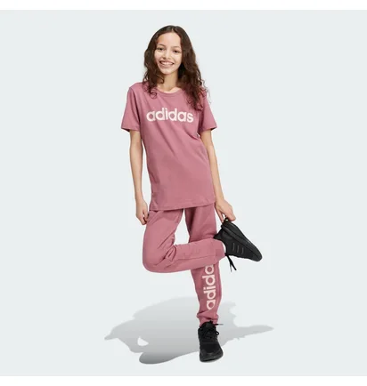 Штани дитячі Adidas Essentials Linear Logo Violet IZ3432