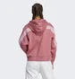 Толстовка женская Adidas Future Icons 3-Stripes Full-Zip Hoodie Pink IB8513
