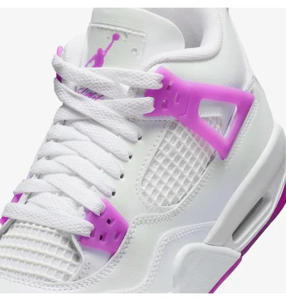 Кроссовки детские Air Jordan 4 Retro Hyper Violet White FQ1314-151