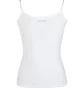 Майка женская Kappa Canotta Spalla Stretta White K2301-BIANCO