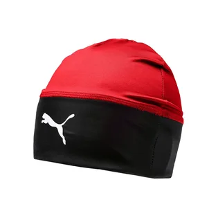 Шапка унисекс Puma Liga Beanie Black/Red 022355-01