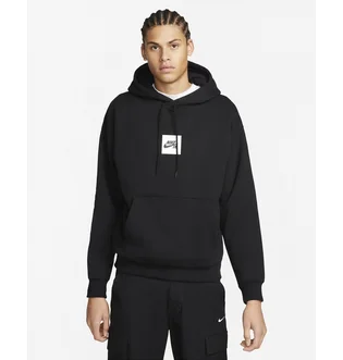 Худи унисекс Nike Sb Flc Hd Box Logo Black DV8839-010