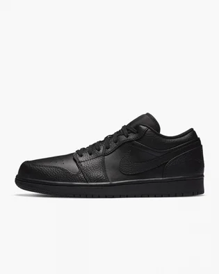 Кроссовки мужские Air Jordan 1 Low Black 553558-091