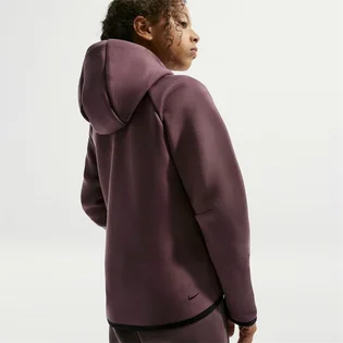 Толстовка детская Nike Sportswear Tech Fleece Girls Full-Zip Hoodie Violet HV8695-502