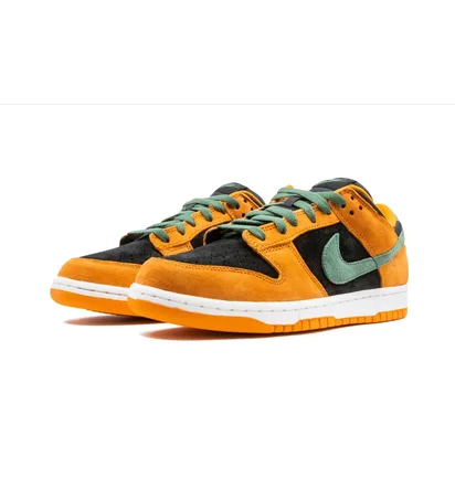 Кросівки чоловічі Nike Dunk Low Sp Black/Orange DA1469-001