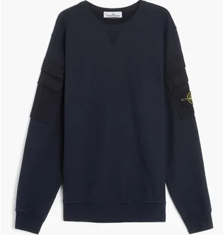 Свитшот мужской Stone Island Sweater Blue 791560577-V0020