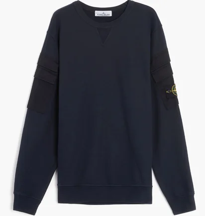 Свитшот мужской Stone Island Sweater Blue 791560577-V0020