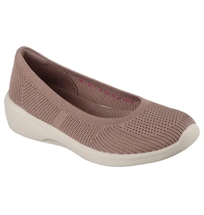 Балетки женские Skechers Arya Fancy You Brown 158987-MOC