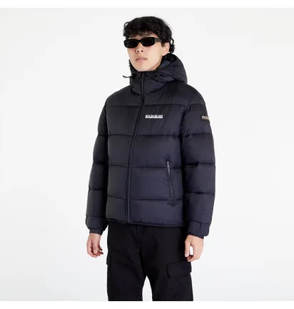 Пуховик чоловічий Napapijri Suomi H 1 Jacket Black NP0A4GJE0411